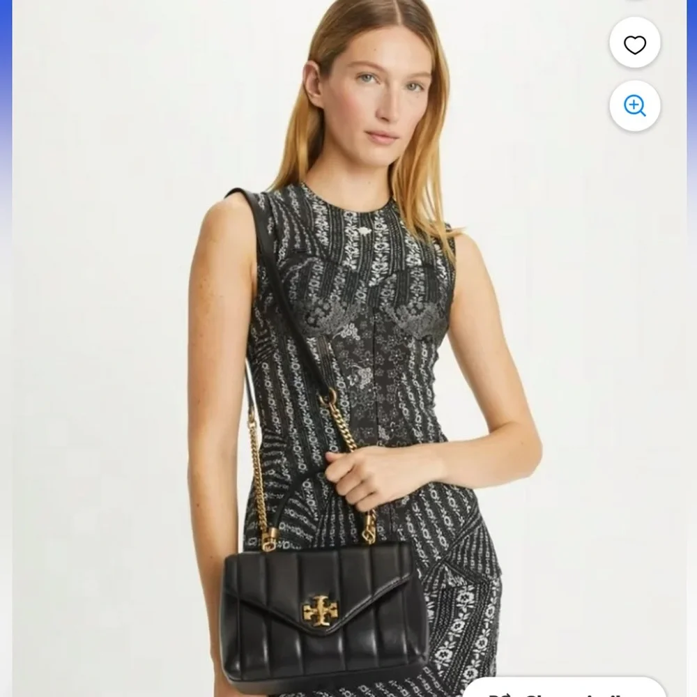 TORY BURCH SMALL KIRA SATCHEL TOP HANDLE BAG - Picture 8 of 14